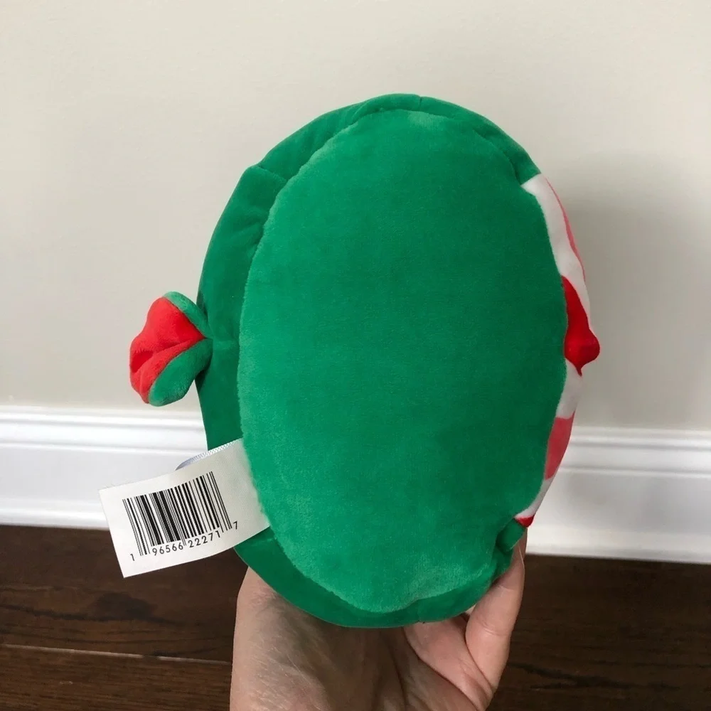 *NWT* Squishmallows Holiday 8” Zumir the Peppermint Moose Red/Green Plush Toy